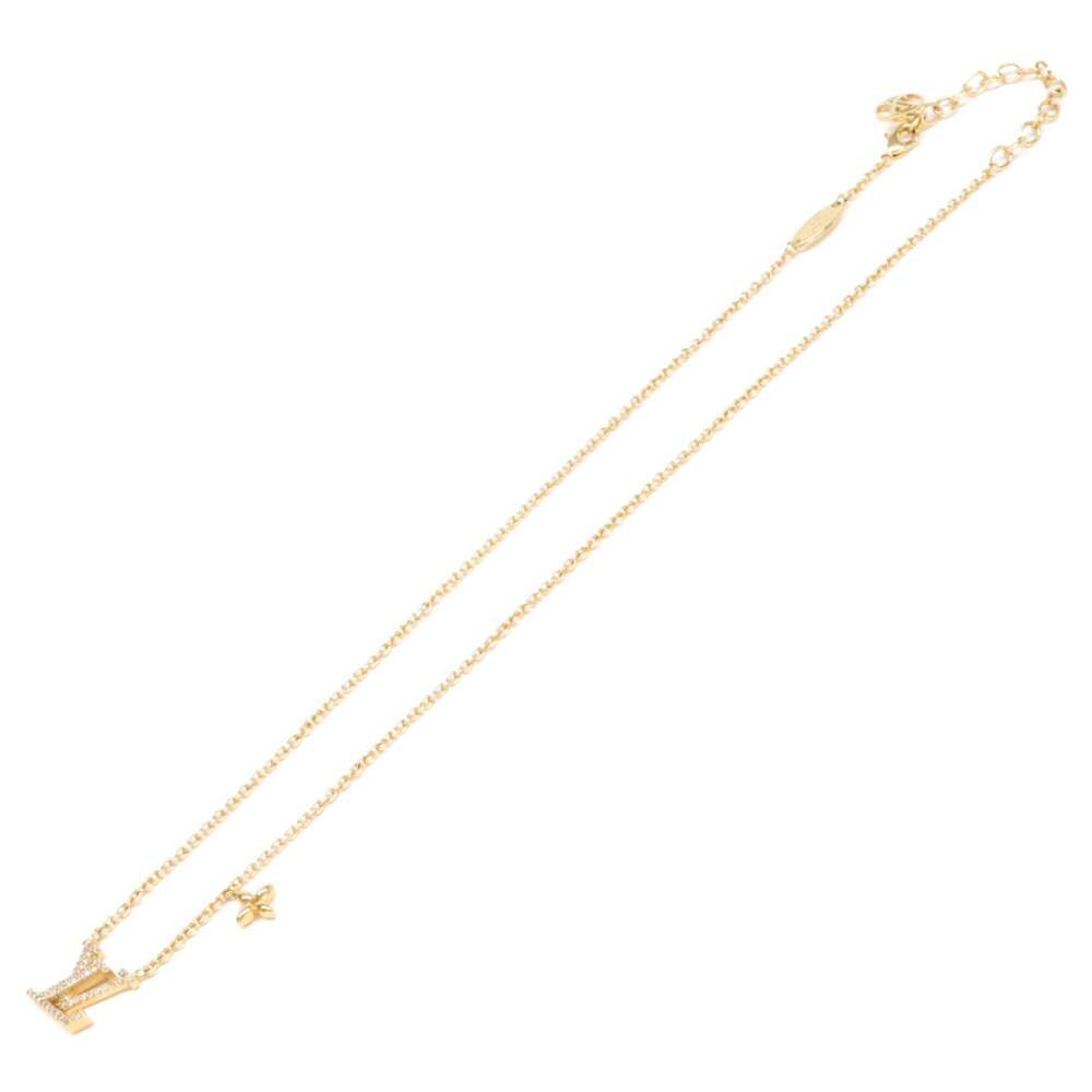 LOUIS VUITTON Gold Necklace - Picture 2 of 10